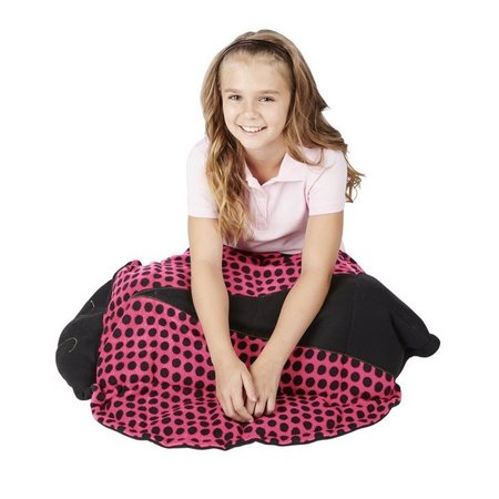 ABILITATIONS Fleece Weighted Ladybug Blanket, 4 Pounds SS0006